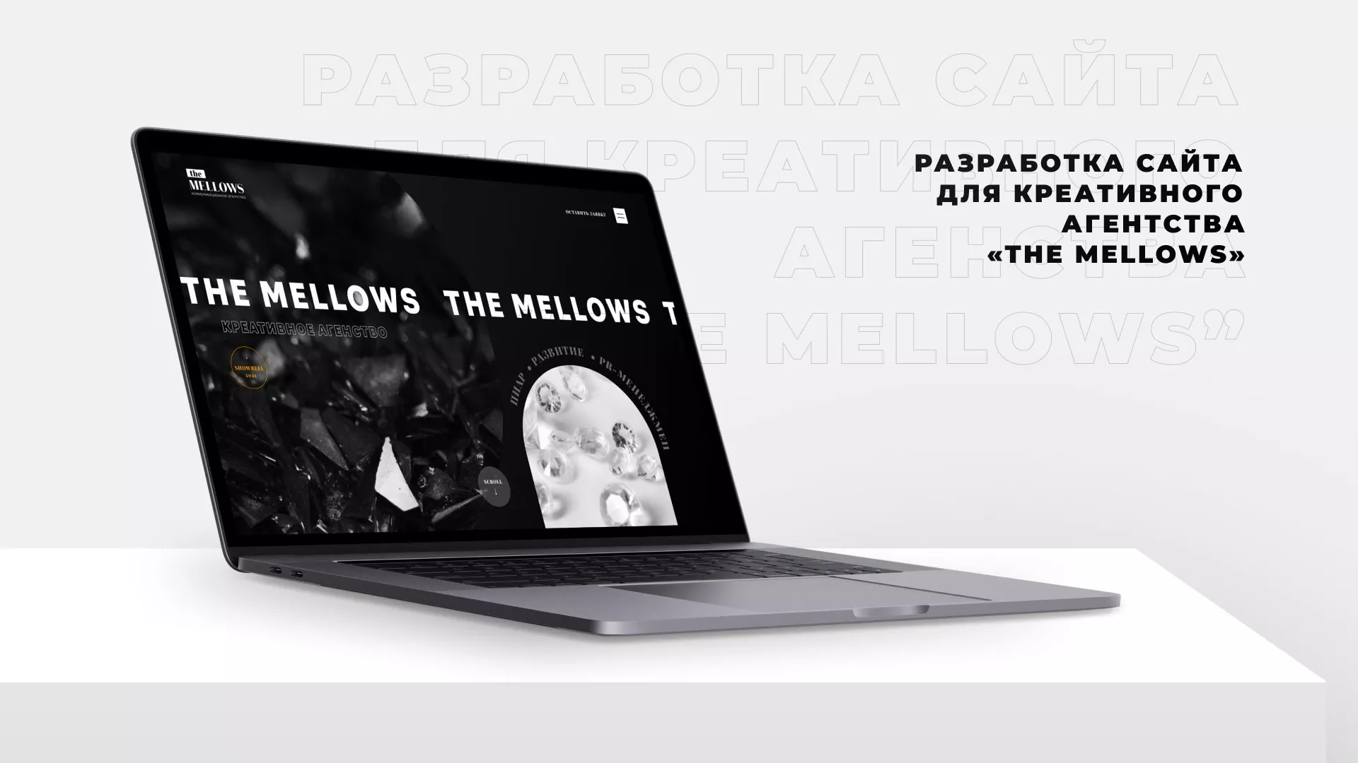 Разработка сайта креативного агентства «The Mellows» в Кирове