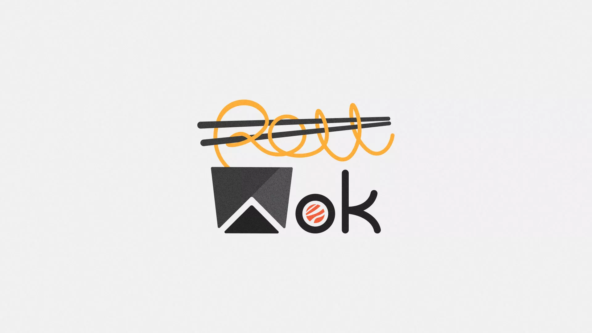 Разработка логотипа в Кирове для суши-бара «Roll Wok Club» Разработка логотипа в Кирове для суши-бара «Roll Wok Club»